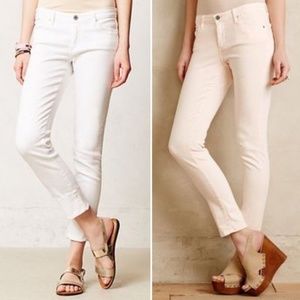 AG jeans the stevie slim, toothpick, white 27